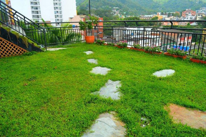 莫拉莱斯国际酒店及会议中心 Ibagué 外观 照片 A rooftop garden in Kathmandu, Nepal