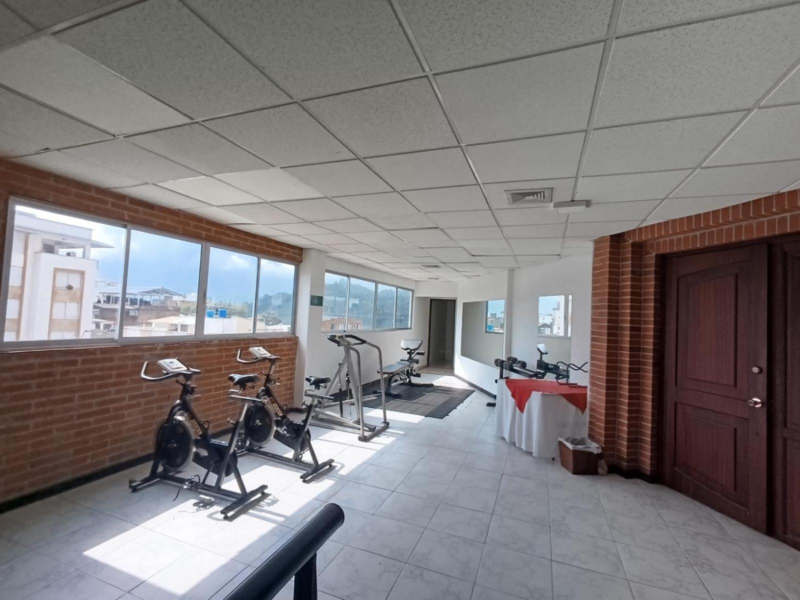 莫拉莱斯国际酒店及会议中心 Ibagué 外观 照片 The gym at the hotel